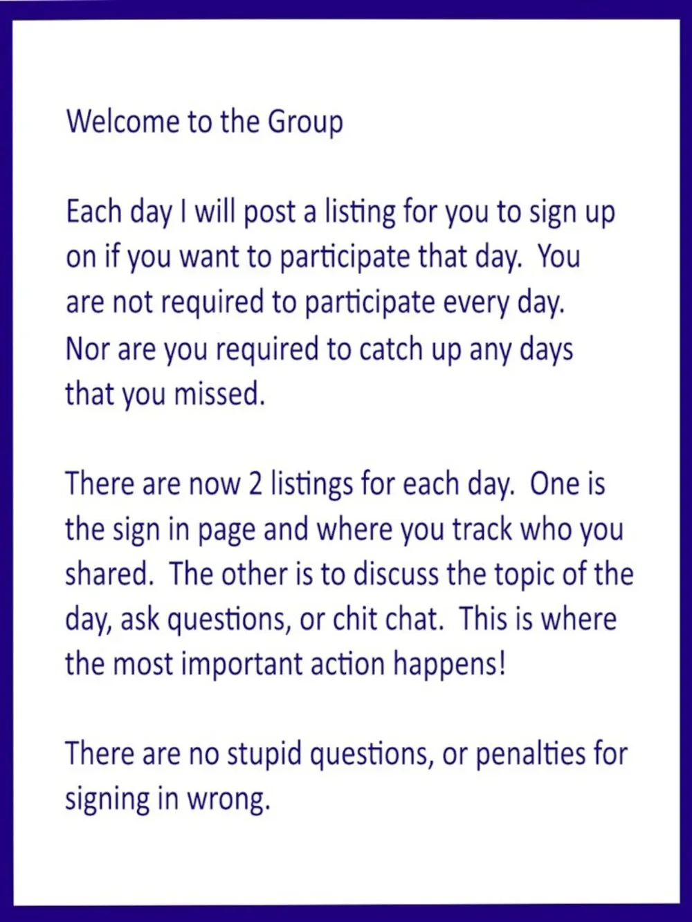 Sunday 4-19-26 Anything Goes Share Group - Part One Sign In Page - Picture 5 of 12